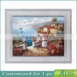 Custom Mediterranean Landscape Oil Painting thumbnail-1
