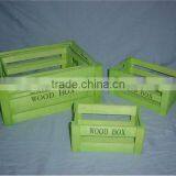 Wooden Farmers Fruit Vegetables Market Crates thumbnail-5