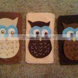 2017 Hot New Products Website China Supplier Wholesale Custom Design Felt Phone Cover Owl Phone Case Made in China thumbnail-1
