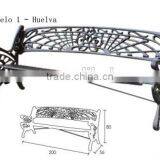 Cast Iron Garden Bench, Outdoor/Patio Furniture, Garden Supplies thumbnail-2