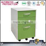 Low Price 3 Drawer Movable Filing Cabinet With Wheels thumbnail-3