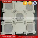 Bathroom Use Square Shaped Marble Cnc Waterjet Tile in Mosaic thumbnail-1