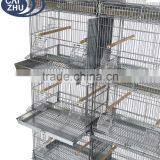 SMALL PARROT BIRD FINCH CANARY AVIARY CAGE WIRE BREEDING W/STAND & WHEEL thumbnail-3
