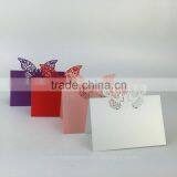 Laser Cut Decoration Card Butterfly Party Invitation Card Table Card Wedding Place thumbnail-1