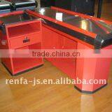 (high Quality)supermarket Checkout Counter and Supermarket Equipment