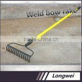 Garden Tools Steel Garden Rake Steel Bow Rake for America thumbnail-3