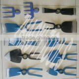 30020105 High Quality Round or Oval Hole Two Tines Forging Weeding Fork Garden Hoe thumbnail-5