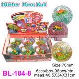 Promotional Glitter Dinasaur Bounce Ball/Hi Glitter Bounce Ball thumbnail-1
