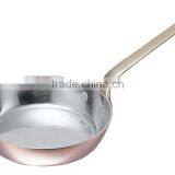 Brass Handle Mini Copper Pan High Quality Petit Fry Pan Copper Mini Sauce Pan thumbnail-3