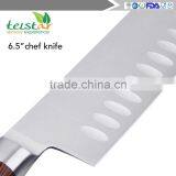 6.5 -inch Colour Wood Handle Vegetables Santoku Knife thumbnail-6