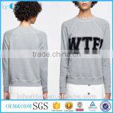 Tops for Women Round Collar Long Sleeves Word Embroidered Patchwork Blouse for Autumn/spring thumbnail-1