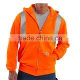 Men's High-Visibility Hooded Zip-front Safety Jacket SLJ001 thumbnail-1