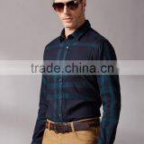 Egyptian Cotton Plaid Men Shirt SHL101 thumbnail-2