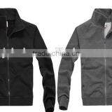 Custom Wholesale Blank High Quality Plain Screen Print Men Sports Hoodies Without Hood thumbnail-2