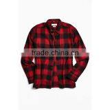 Custom Long Sleeve Check Shirts for Men Italian Style Linen Mens Shirts Designer thumbnail-3