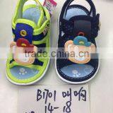 Summer Cheap Kid Shoes Soft Newborn Baby Boy Sandals Child Prewalker Cute Animal Bear Casual Noisy Shoes thumbnail-3
