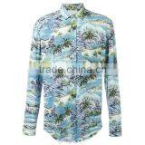 Cheap Wholesale 100% Polyester Plain Mens Hawaiian Shirts thumbnail-4