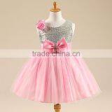 Baby Product Kids Frock Designs Pictures Girls Dress Baby Girls Sleeveless Fancy Dress thumbnail-3
