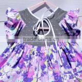 Kids Frock Designs - Easter Dress - Boutique Girl Clothing Floral Dress - Girl Dress thumbnail-4