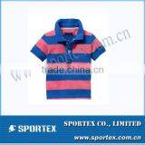 Boy's Striped Polo Shirt Kid Shirt thumbnail-1