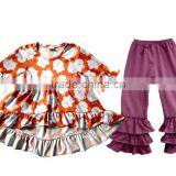 Baby Fall Ruffle Clothes for Halloween Pumpkin Lovely Style Clothing thumbnail-6