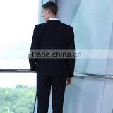 Black Two Buttons Design for Man Wedding Suits Coat Pant Men Suit thumbnail-6