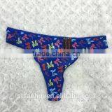 Fashion Cute Printing Underwear Panty Sexy Ladies G-string Thong thumbnail-1