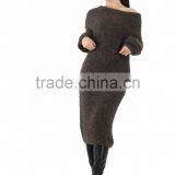 Spring Autumn Women Sexy Sweater Dresses Winter Christmas Long Sweaters Knitted Thick Warm Sweater and Pullovers Burderry Jumper thumbnail-6