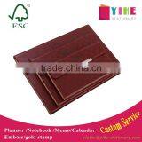 25K Faux Leather Planner Custom Section Sewing Organizer Agenda Personal Diary Notebook thumbnail-1