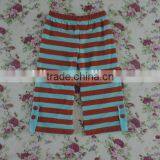 2017 Summer Little Angel Girls Beautiful Pants Baby Girls Cute Stripe Cotton Capris thumbnail-1