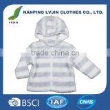 Children Outerwear Baby Girls Boys Coral Fleece Hooded Coats Winter Jacket Kids Coat thumbnail-1