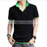 OEM Contrast Collar Polo Shirt Design for Men thumbnail-3