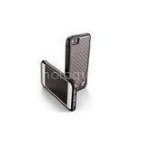 Dust Proof Element Phone Cases , Iphone 5S Ion Case Carbon Fiber Back Skin