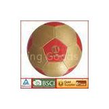 Eco friendly hand sewn PVC leather Soccer Ball for children play games