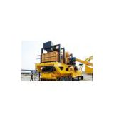 CE Certificated Tyre Mobile  Crushing  Plant