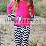 Giggle Moon Remake Red Stripe Longall Tunic Romper Jumpsuits for Kids thumbnail-6