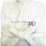 100% Cotton Velour Hotel Bathrobe thumbnail-1