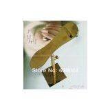 Hot Selling Stainless Steel Shoes Display Stand ! High Quality and Low Price ! The Titanium Golden Color