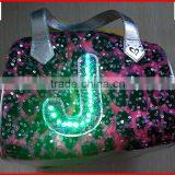 Soft Plush Women Bag With Led Lights thumbnail-4