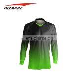 Latest Customized Logo Online Design Full Sleeve Cricket Jersey thumbnail-1