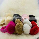 HEAD Woman's Ear Warmers Earmuffs With Genuine Shearling Sheepskin One Size Fits All Tan thumbnail-2