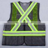 Hot Sale Mesh Safety Vest Reflective With Webbing Tape KF-010-B-1 thumbnail-2