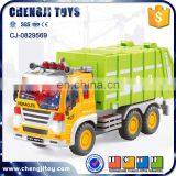 Hot Selling Friction Powerful Car Plastic Toy Garbage Truck for Sale