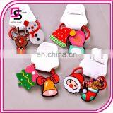 New Fashion Cute Cartoon Snowman Deer Bell Christmas Hair Rope thumbnail-1