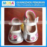 Cute Toddler Girl Leather Squeaky Outdoor Shoes Wholesale thumbnail-6