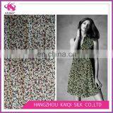 Small Floral Printing Silk CDC 100% Pure Silk Crepe de Chine Fabric thumbnail-6