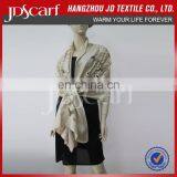 Super Quality Burnout Flower Pattern Silky Viscose Shawl Scarf thumbnail-4