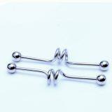 18 Year New Two Circles Ear Scraper Earrings, Foreign Trade Accessories Factory Direct Sales Wholesale Body Piercing thumbnail-3