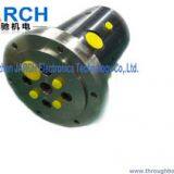 Flange Mounting Aluminum Pneumatic Rotary Union For Paper Machinery , Long Life Time Pipe Fittings Joint thumbnail-2