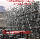 Structural construction load-type button-type steel pipe support